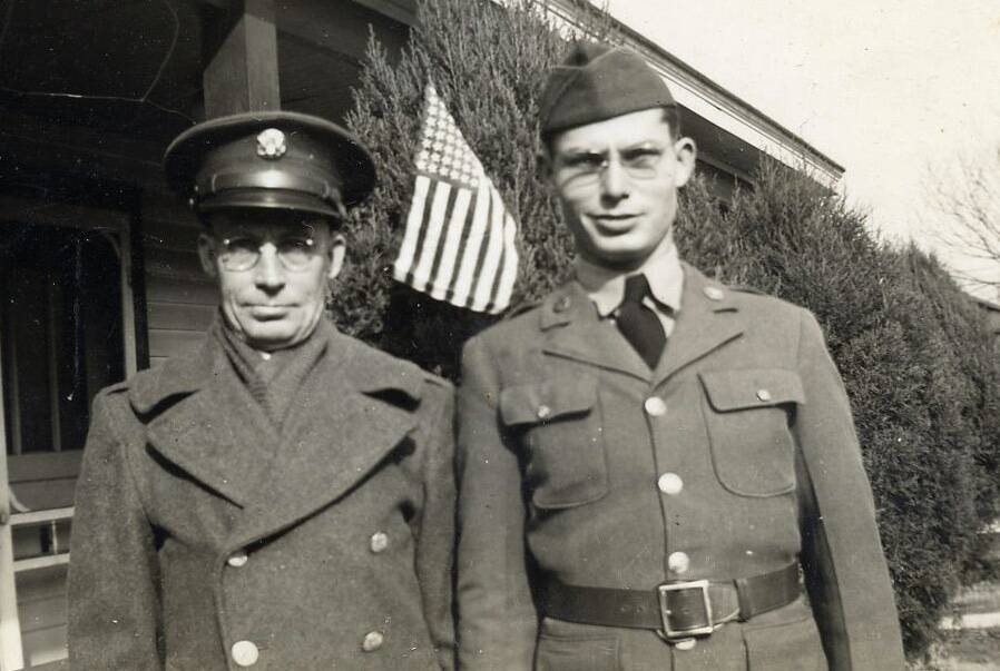 Desmond Doss With His Father