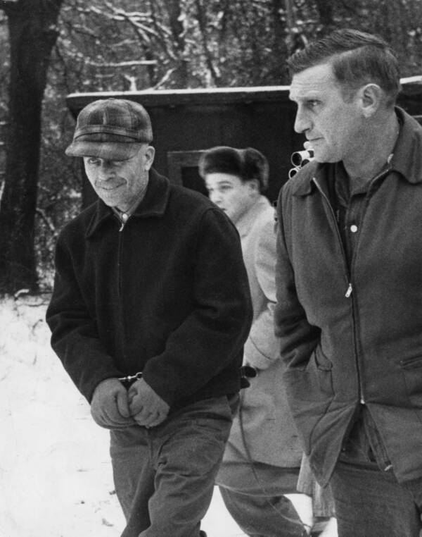Ed Gein In Handcuffs