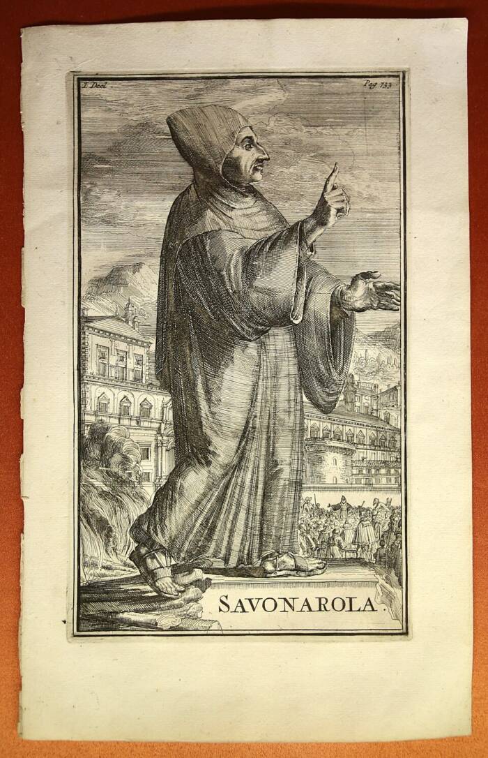 Girolamo Savonarola Preaching
