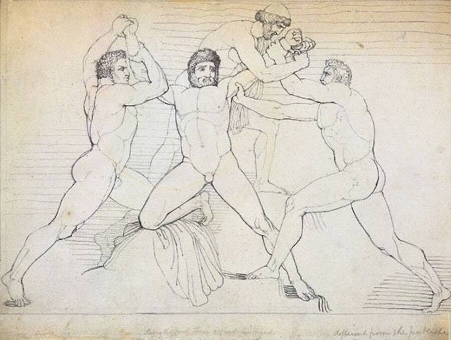 Kratos And Prometheus In Greek Mythology
