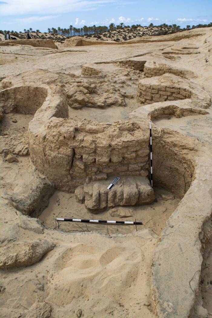 Ruins Of Ancient Egyptian Fortress