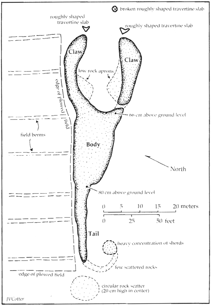 Mesoamerican Scorpion Mound Diagram