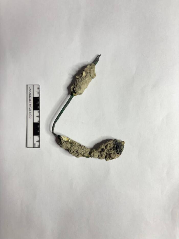 Troy Pin Before Conservation