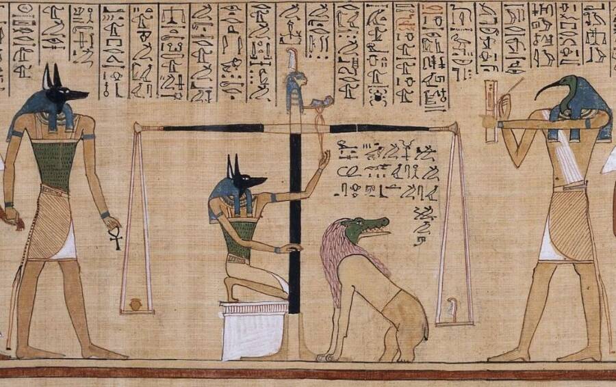 Weighing Of Heart And Feather