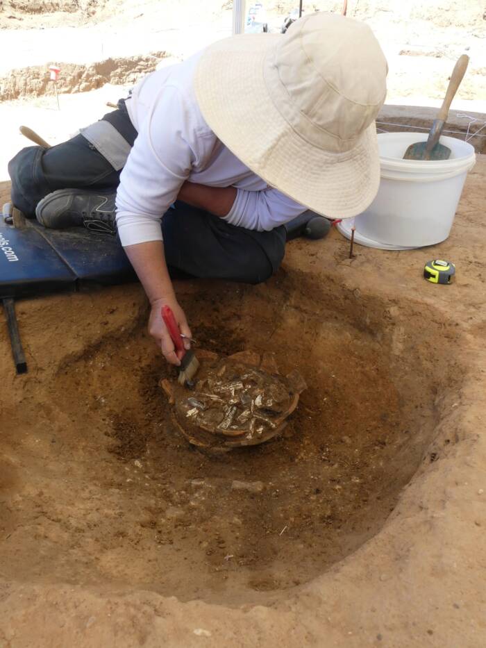 Olbia France Ancient Cremation Site