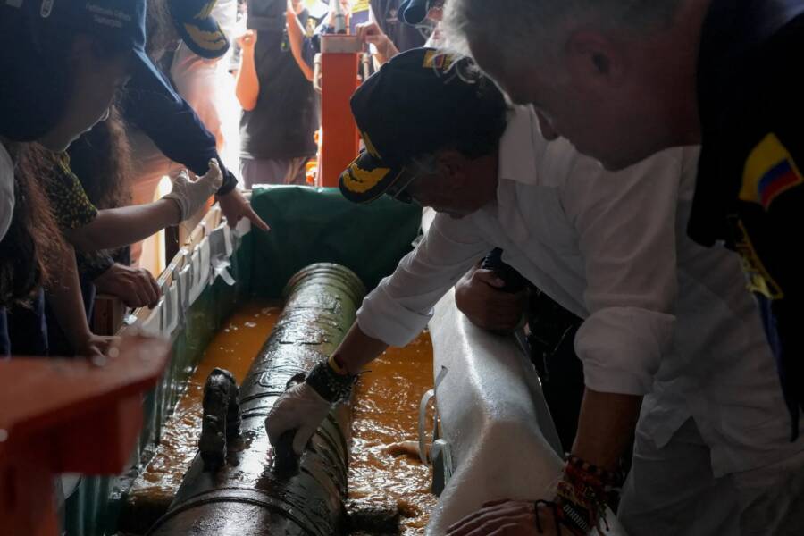 Cannon From The San Jose Shipwreck
