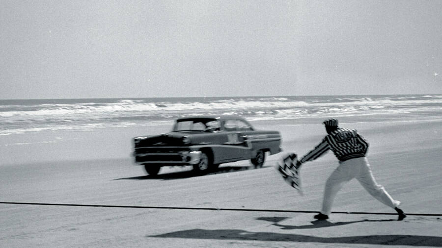 Checkered Flag At Daytona