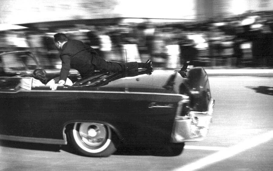 Clint Hill On Jfks Car