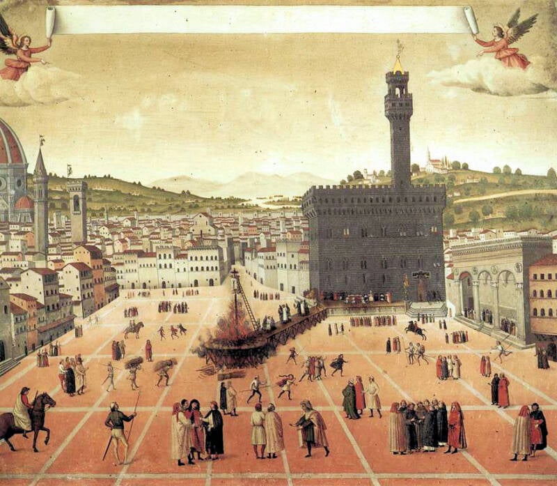 Savonarola Death