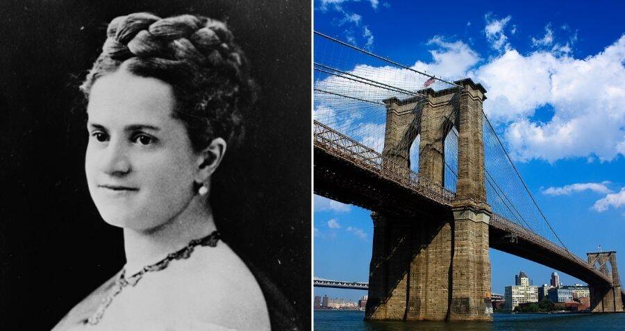 The Brooklyn Bridge's Chief Engineer Became Bedridden During Its Construction — So His Wife Took Over