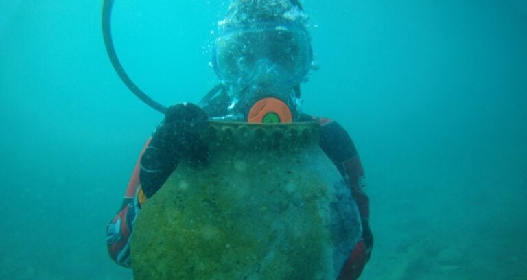 Featured Submerged Settlement In Kyrgyzstan