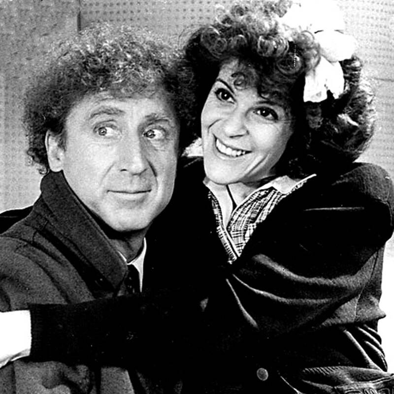 Gilda Radner Hugging Gene Wilder