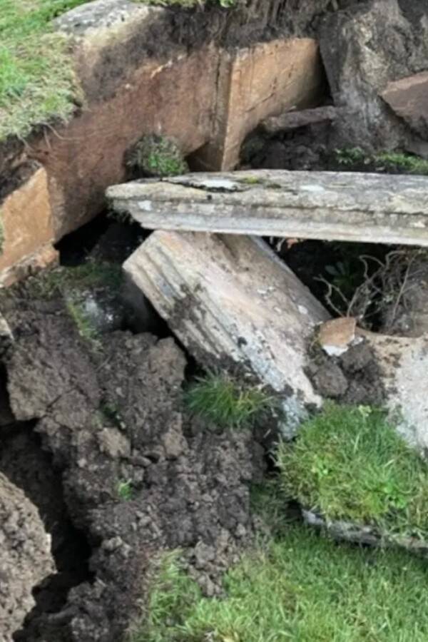 Underground Crypt In Martock England