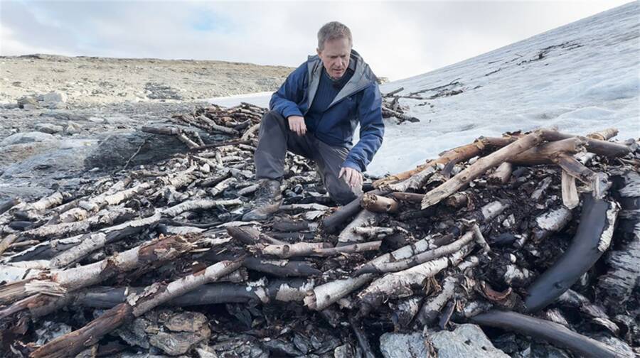 Ancient Reindeer Trap In Aurlandsfjellet
