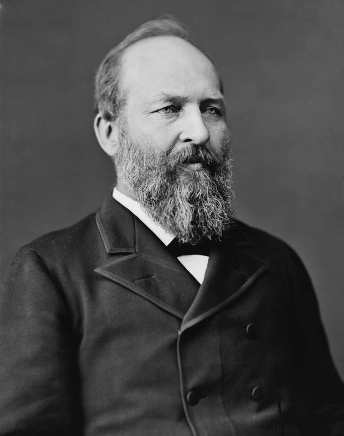 James Garfield In 1881