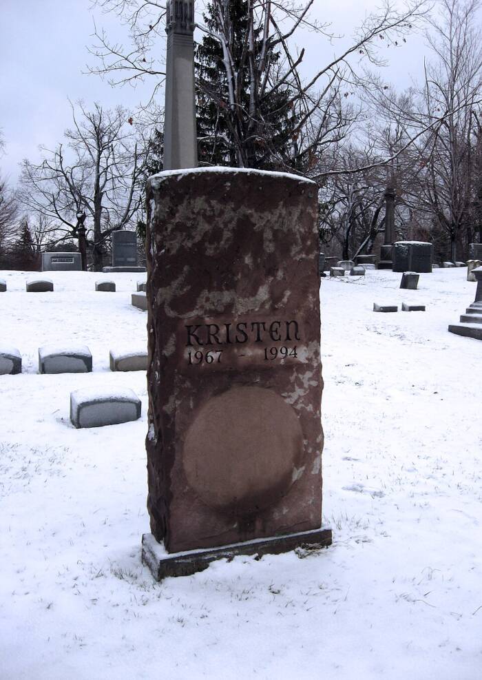 Kristen Pfaffs Gravestone