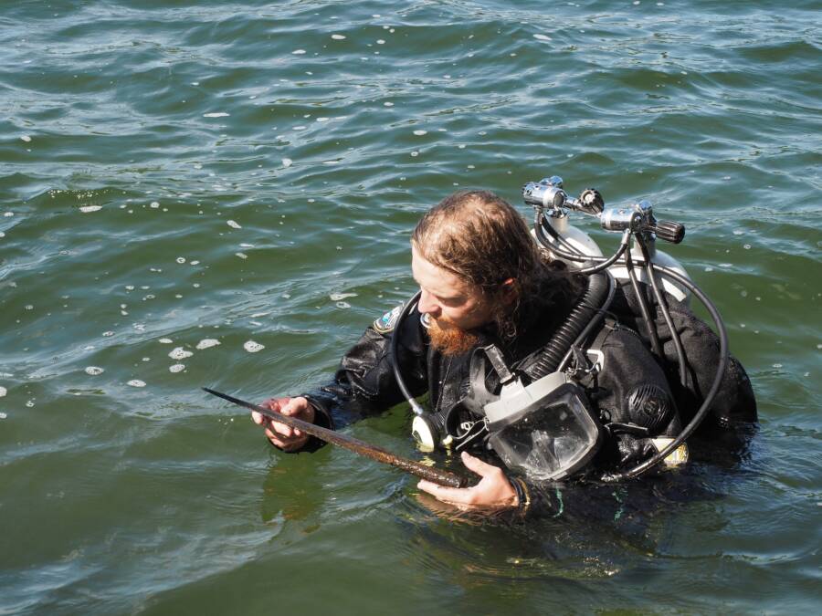 Medieval Spear Found In Poland