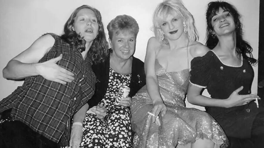 Patty Schemel Courtney Love Kristen Pfaff