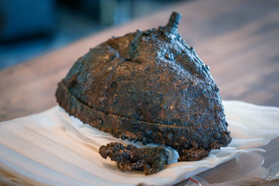 Helmet Found At Rustavi Fortress