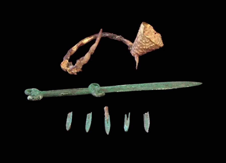 Kazakhstan Ancient Saka Warrior Grave