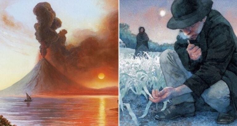 Tambora Eruption Alongside Year Without A Summer Featured