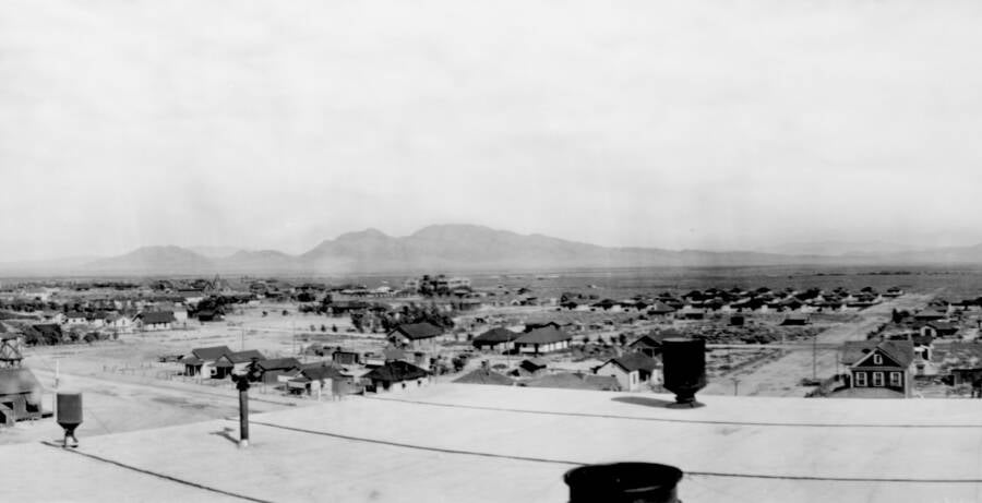 Vintage Panorama Of Las Vegas
