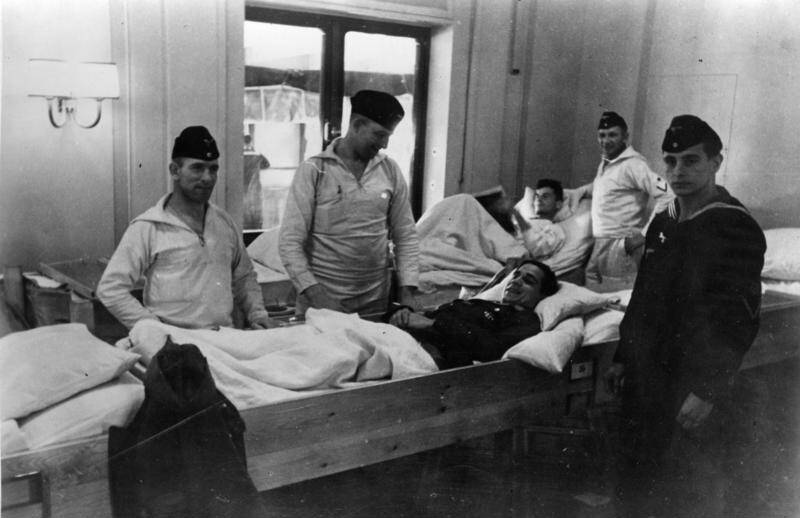 Wounded Soldiers On The Wilhelm Gustloff