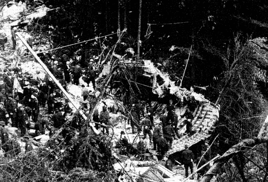 Wreckage Of Japan Air Lines Flight 123