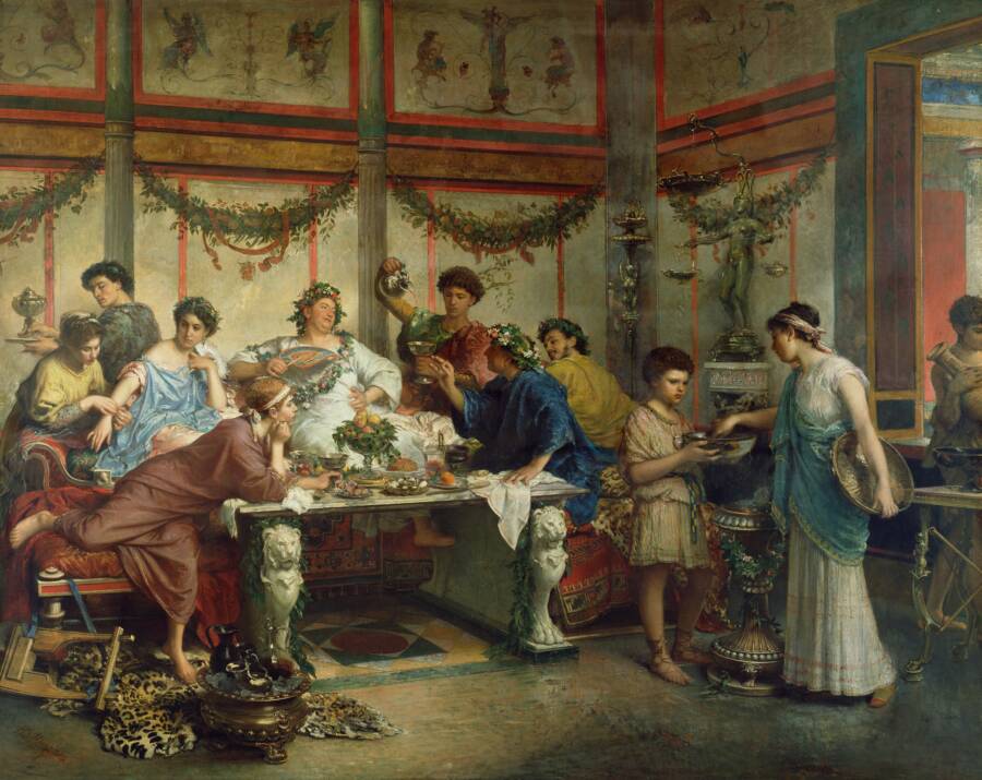 A Roman Feast Pagan Christmas Traditions