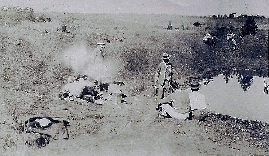 Australian Soldiers Resting
