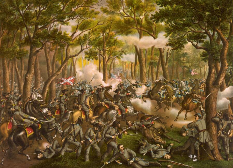 Civil War Battle Of The Wilderness