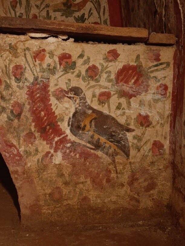 Fresco At Hisardere Necropolis