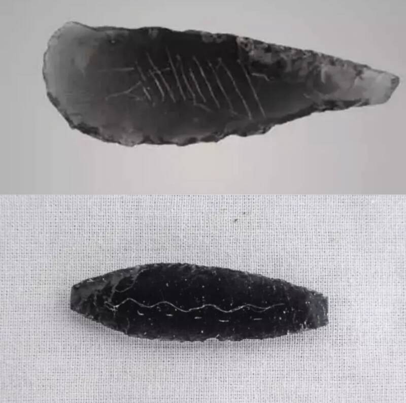 Canhasan Obsidina Arrowheads