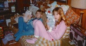 Children At Christmas In The 1980s Featured