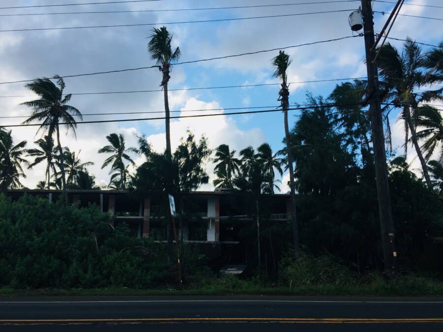Derelict Coco Palms Resort