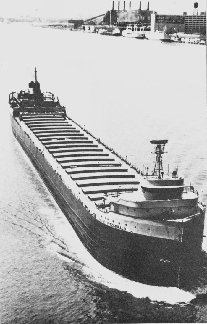 SS Edmund Fitzgerald In Ballast