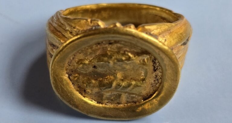 Featured Ancient Roman Gold Wedding Ring