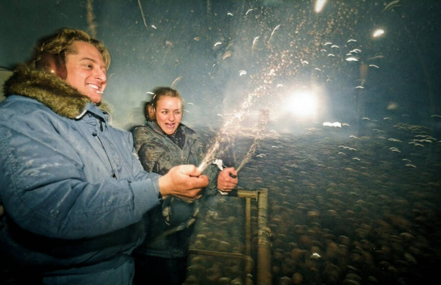 New Year's At Brandenburg Gate