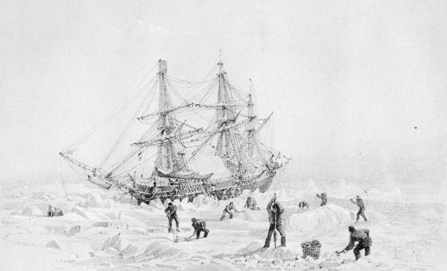 Franklin Expedition In The Arctic