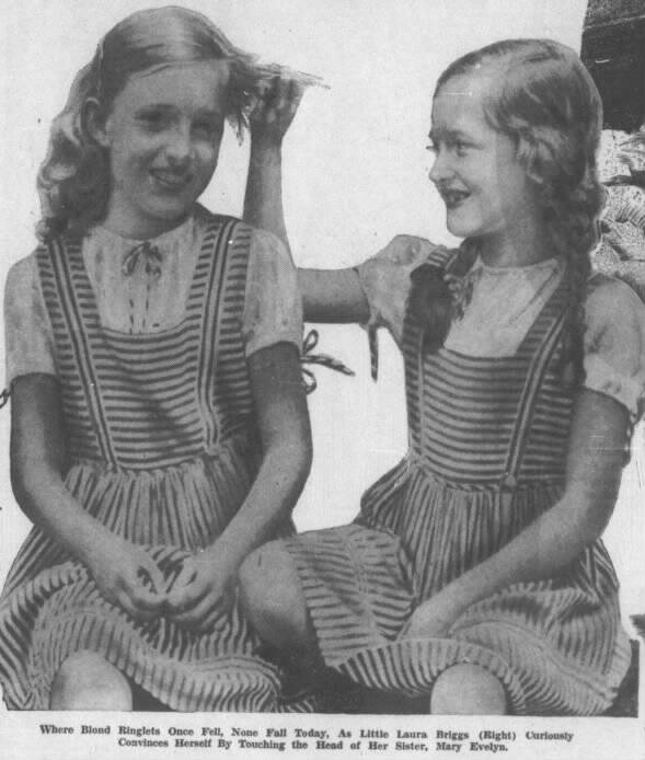 Mary Evelyn Briggs And Her Sister Laura