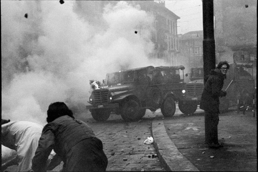 Milan Years Of Lead Protest November 1969