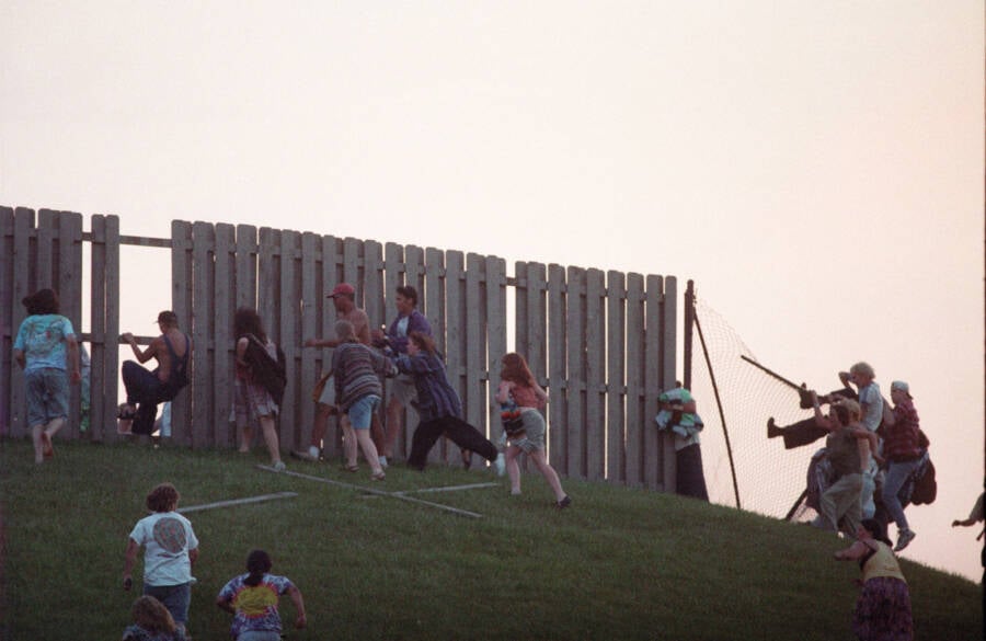 Deadheads Jumping A Fence