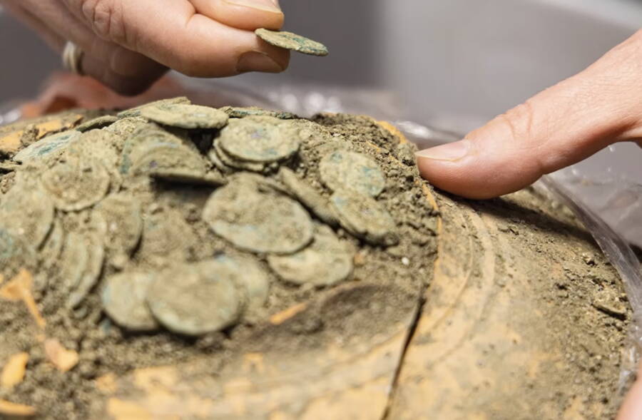 Roman Coins Found In France