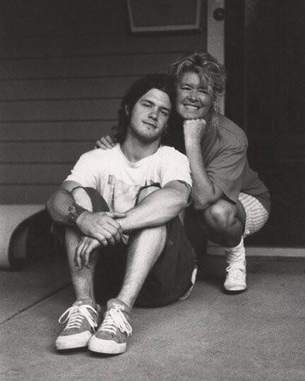 Shannon Hoon And His Mother
