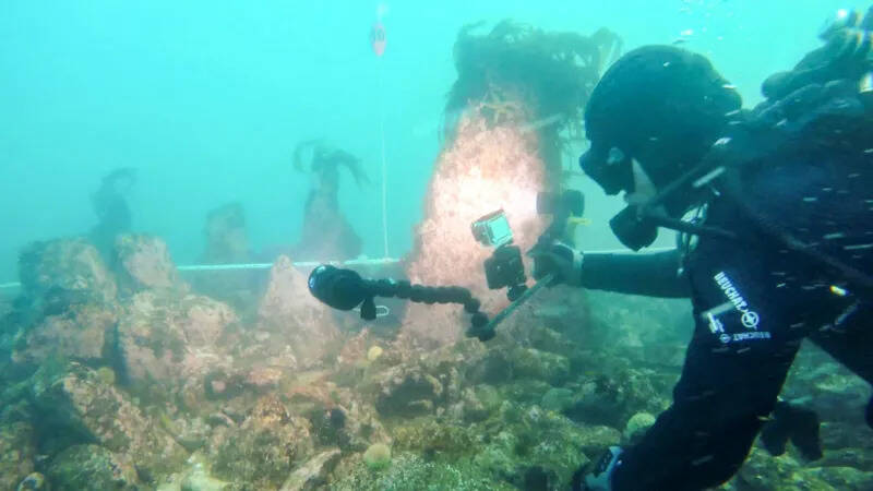 Sunken French City Near Brittany