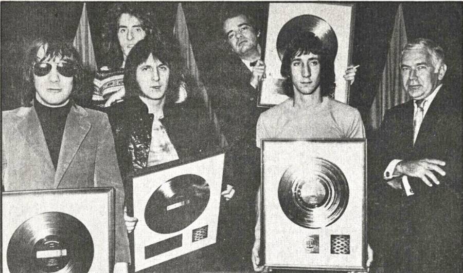 The Who Gold Records For Tommy