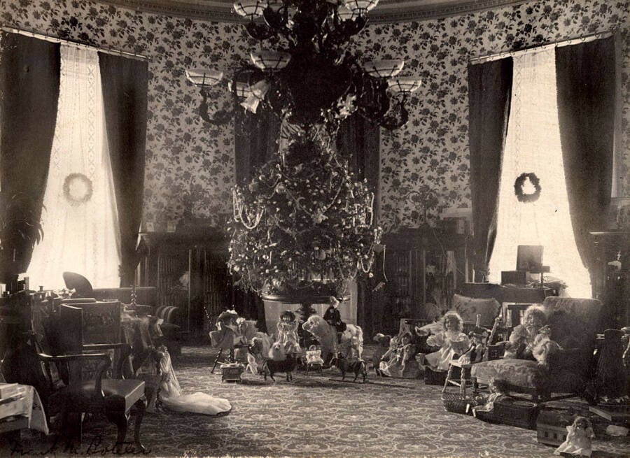 White House Christmas In 1896