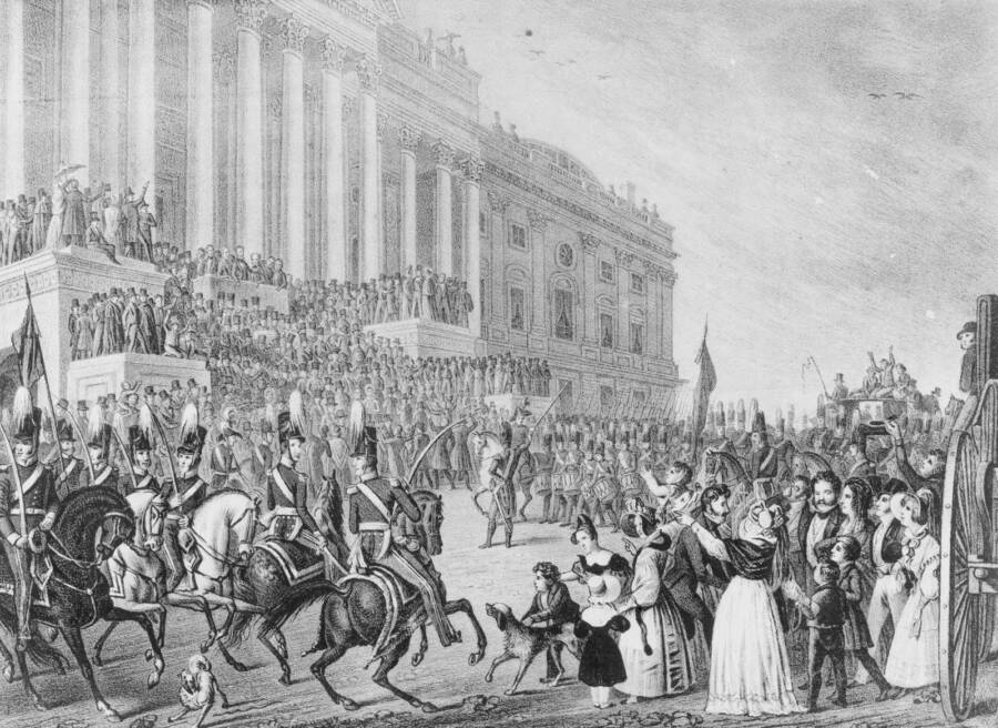 William Henry Harrison's Inauguration