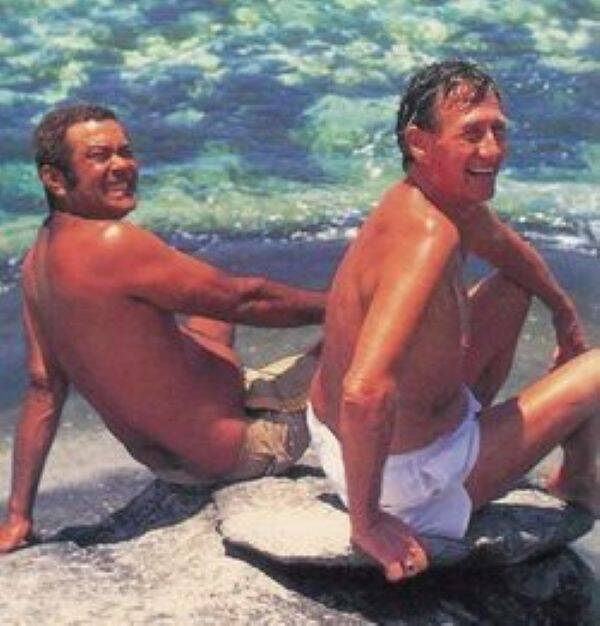 Brendon Grimshaw And Friend