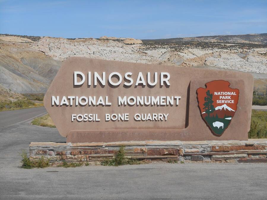 Dinosaur National Monument Entrance